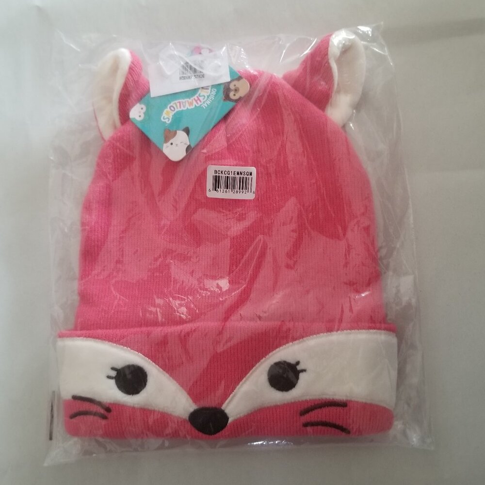 Squishmallows Fox Character Beanie Toque